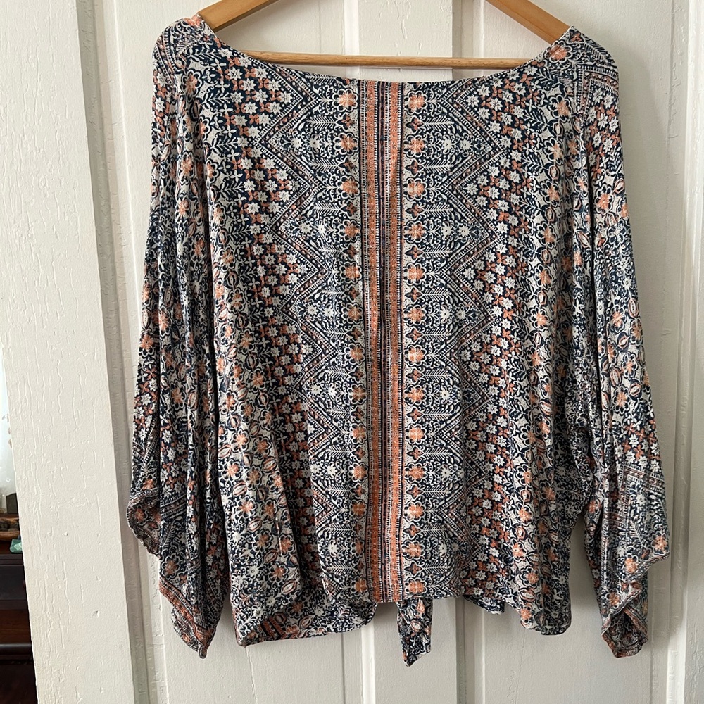 Bohemian Print Women's Top - Multicolor